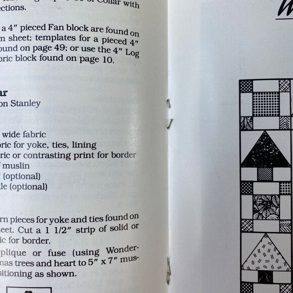 The Patchwork Place Christmas Memories: A Folk Art Celebration Quilting Book - Picture 4 of 4